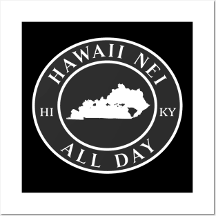 Roots Hawaii and Kentucky by Hawaii Nei All Day Posters and Art